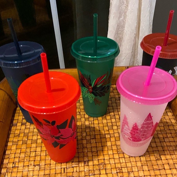 Starbucks Reusable Cold Cups Holiday Gift Set 🎄 - Picture 1 of 13
